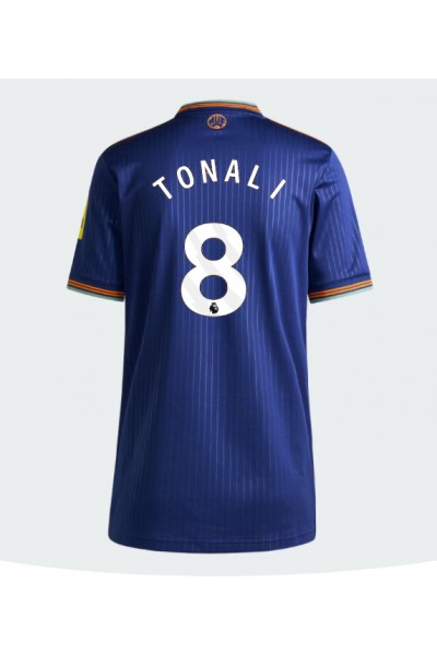 Newcastle United Sandro Tonali #8 Jalkapallovaatteet Naisten Kolmaspaita 2025-26 Lyhythihainen Newcastle United Sandro Tonali #8 Jalkapallovaatteet Naisten Kolmaspaita 2025-26 Lyhythihainen